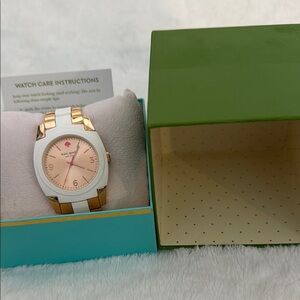Kate Spade Skyline Rose Gold and White Watch ♠️ NWOT